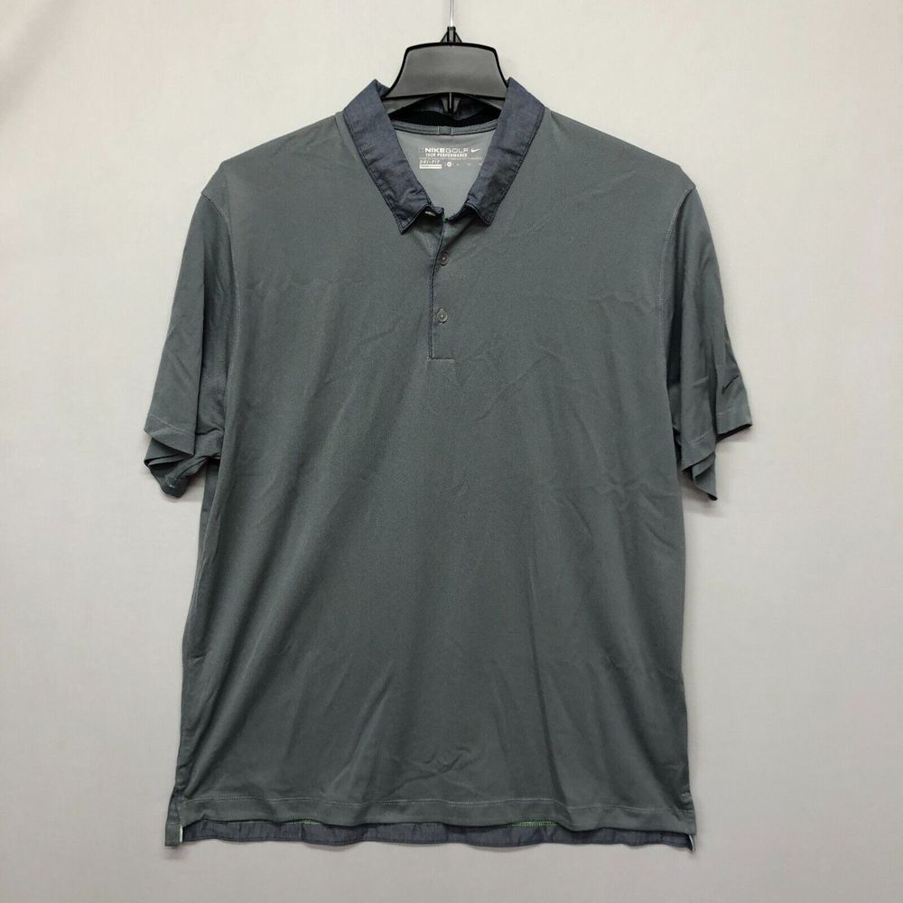 Vintage Nike Golf Men Tour Performance Polo Shirt Size Extra Large XL M118 -6